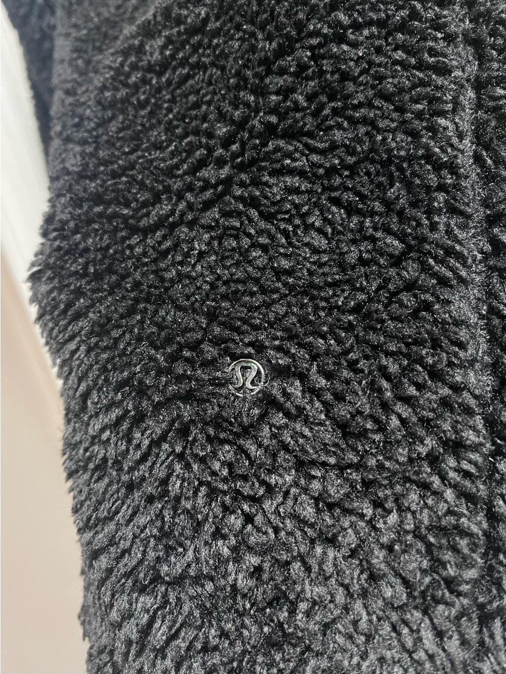 Lululemon Warmth Restore Long Cozy Soft Fleece Pullover Black #LW3FIBS Size 4 - Picture 11 of 12